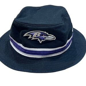 Baltimore Ravens 47 Brand NFL Bucket Hat Black Purple White OSFA